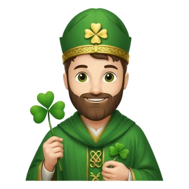 saint patrick sticker