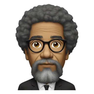 Cornel West  sticker