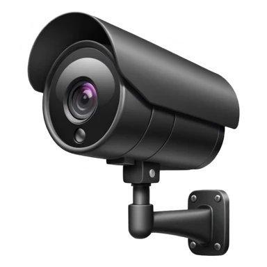 CCTV Camera looking up to the sky sticker