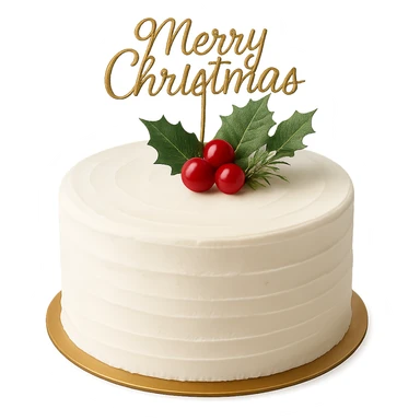 christmas cake , remove background sticker