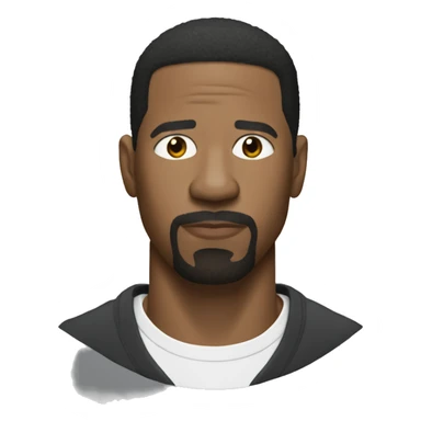 denzel washington from movie training day sticker