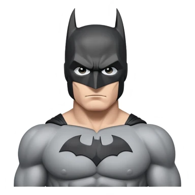 Batman bare  sticker