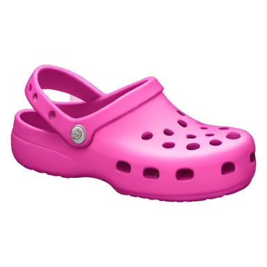 pink crocs shoes sticker