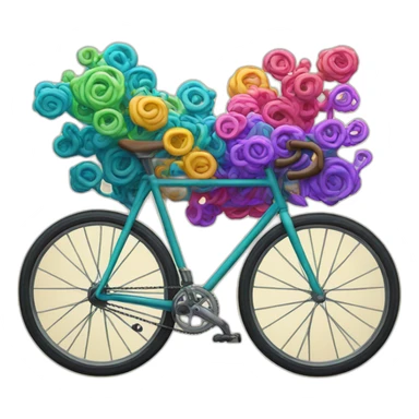 lsd bike card sticker