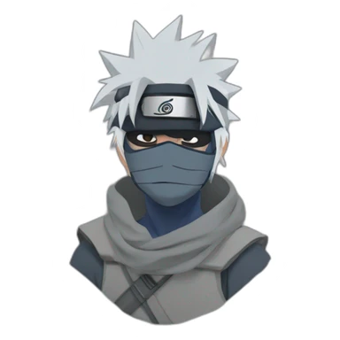 Kakashi as gojo sticker