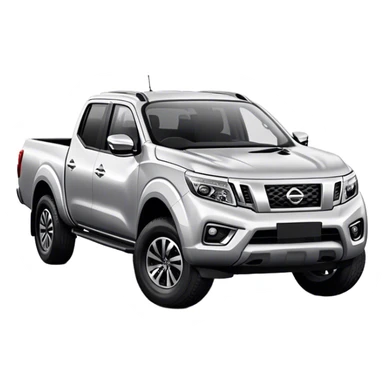 Nissan Navara - Nissan (Model Year: 2021) (Iconic colour: Silver) sticker