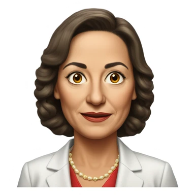 super realistic president of mexico Claudia Sheinbaum Pardo sticker