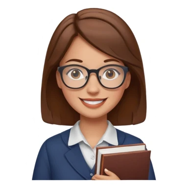 Bookstore Clerk woman sticker
