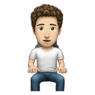 sam altman on iron throne sticker