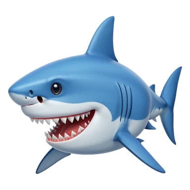 SHARK HAPPY FACE POV sticker