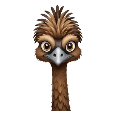 Emu sticker