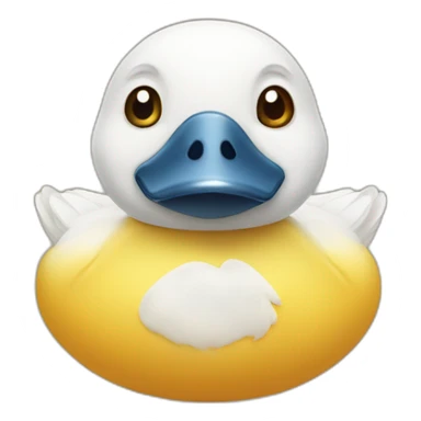 Canard qui fait à manger sticker