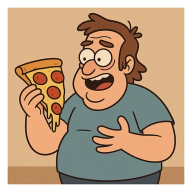 pizza sticker