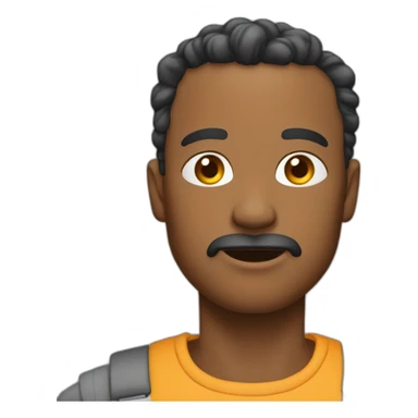 Homme-mince-et-faible sticker