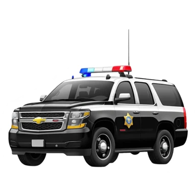 Chevrolet Suburban Police sticker