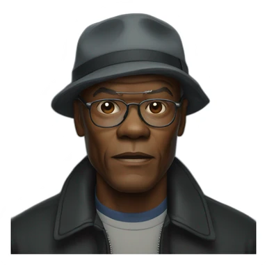Samuel L Jackson  sticker