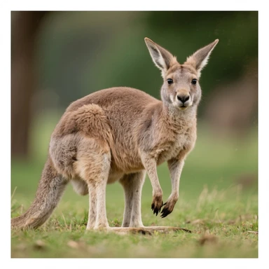 Kangaroo sticker