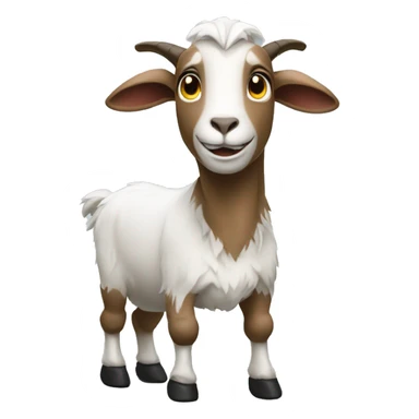 Soccer goat sticker