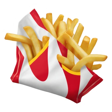 McDonald’s French fry sticker