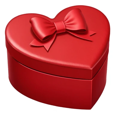 Surprise heart shaped box sticker