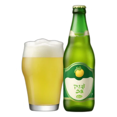botella de sidra sticker