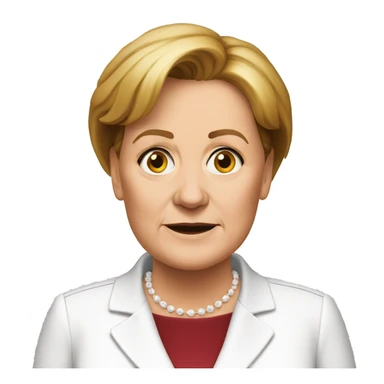 Merkel wütend sticker