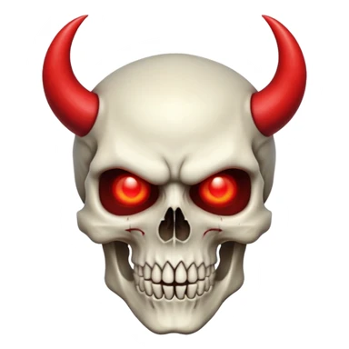 Combine these two emojis😈💀 sticker