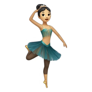 Danseuse coréenne  sticker