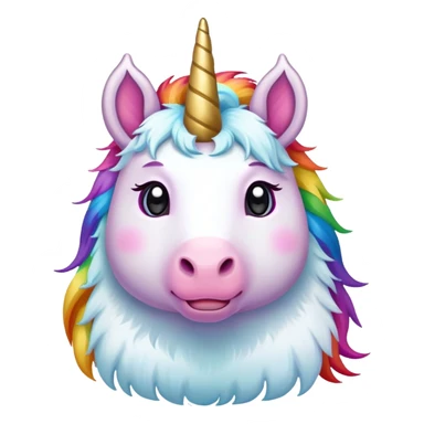 kapybara unicorn sticker