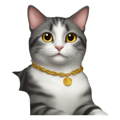 Cat with Hennessey  sticker