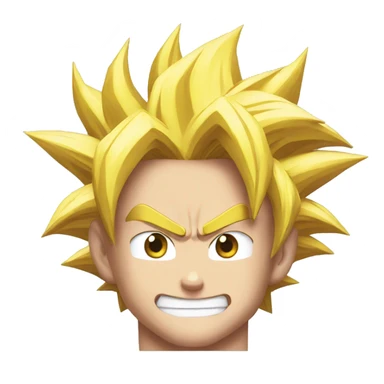 Goku False Super Sayian sticker