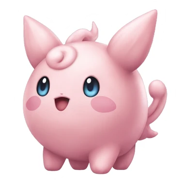 Cute pokemon clefairy sticker