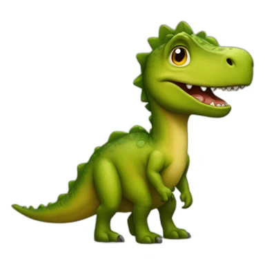 Yorkshire dresses as dinosaur  sticker