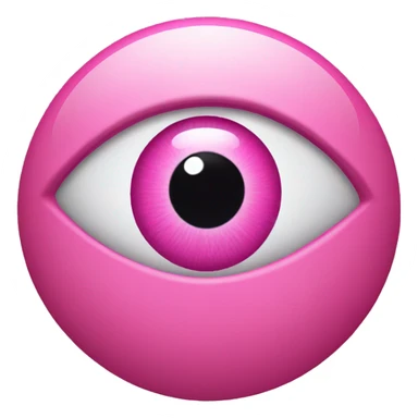 pink evil eye sticker