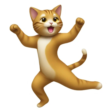 Un chat qui danse sticker