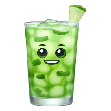 Wasabi Gin and Tonic sticker