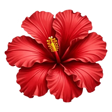 Hibiscus flower  sticker