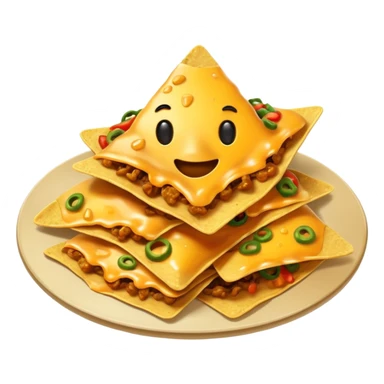 nachos with cheese sticker