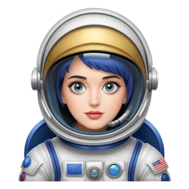Katy Perry in space sticker