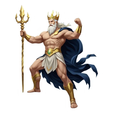 Cinematic-realistic Zeus, the mighty ruler of Olympus, standing atop a stormy mountain peak. His glowing eyes crackle with divine energy as he raises his muscular arm, summoning a bolt of lightning that splits the darkened sky. His flowing white beard and golden laurel crown shimmer under the raging tempest, while his billowing toga flutters against the roaring winds, embodying the unstoppable power of the gods. sticker