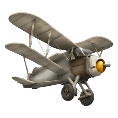 Vieux avion a hélice sticker