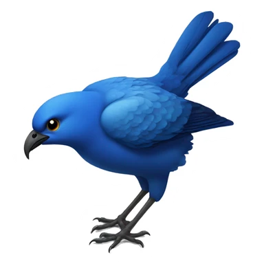 Oiseau bleu sticker