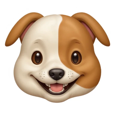 Person with a dogs underbite sticker