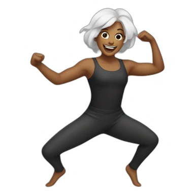 floss dance sticker