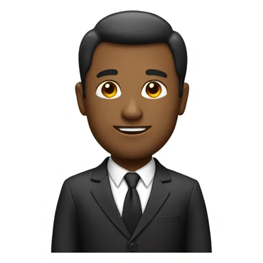 Man in a business suit sticker