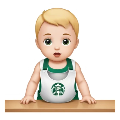 Starbucks baby sticker