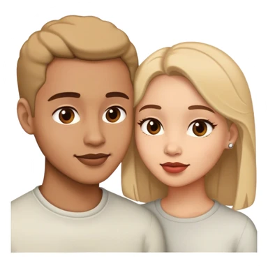 couple talking romantic  sticker