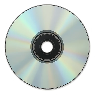 CD disc sticker