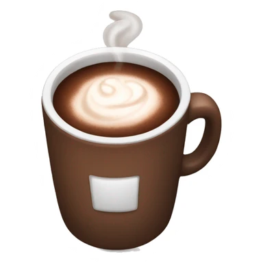 cup of hot chocolate sticker