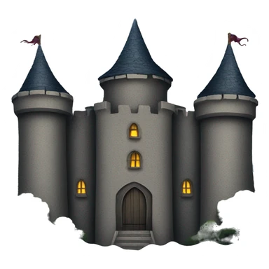 Dark castle sticker